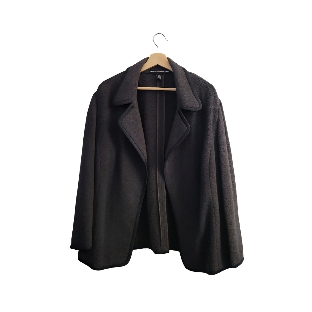 LINDA ALLARD ELLEN TRACY Size 16 Women's Wool Blend Minimalist Blazer